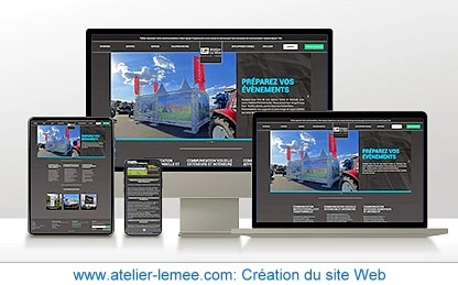 Création du site web Atelier-lemee.com